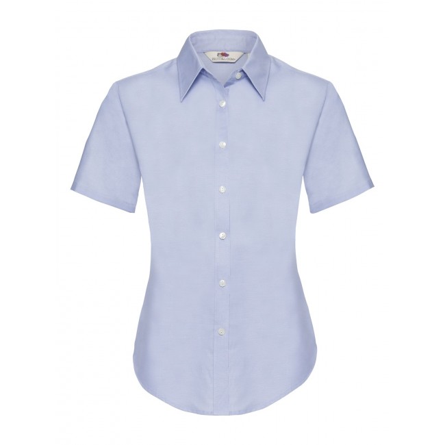Ladies Oxford Shirt Short Sleeve