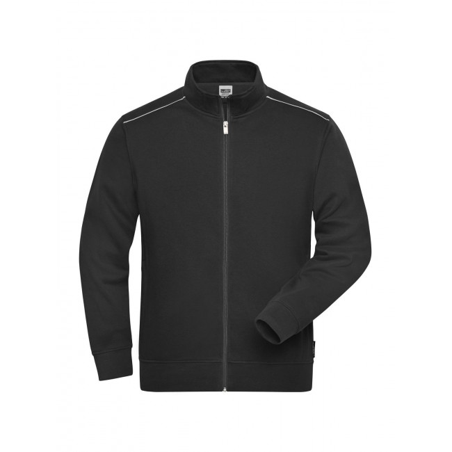 Men's Workwear Sweat-Jacket - Solid